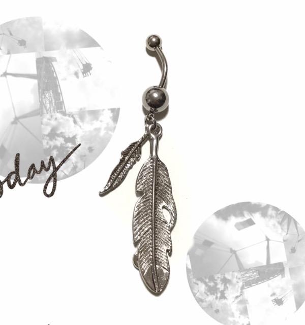 ボディピアス◎ヘソピ片耳ピアスにも◎フェザーターコイズ◎新品◎ < 女性アクセサリー/時計 ボディピアス◎ヘソピ片耳ピアスにも◎フェザーターコイズ◎新品◎ < 女性アクセサリー/時計の