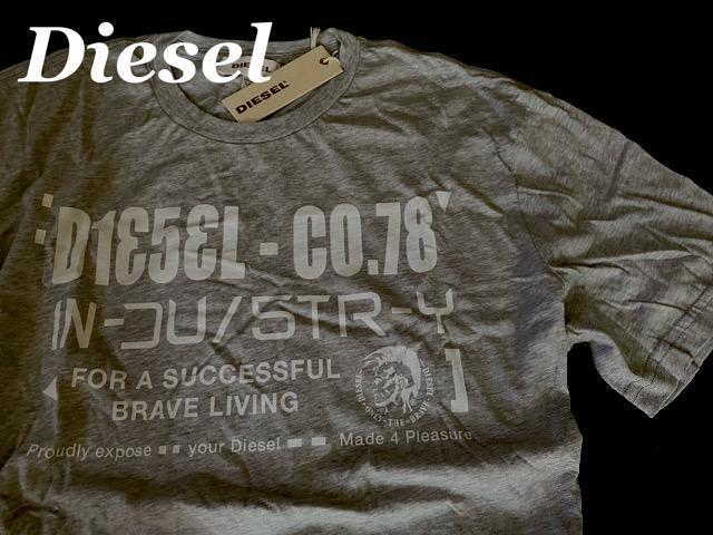 yDieselz{A@fB[[@Vintage Printed TVc@XL/Light Gray  uh 