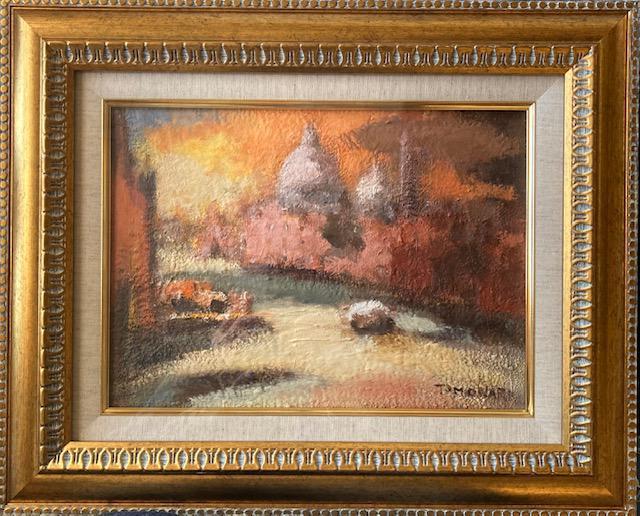 絵画 油彩画 友成晴雄『ヴェネツィア』真作保証 原画 < ホビー 絵画 油彩画 友成晴雄『ヴェネツィア』真作保証 原画 < ホビーの