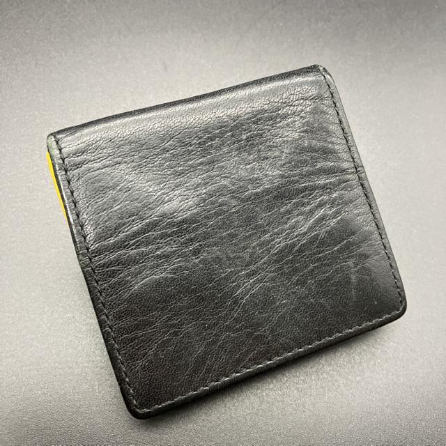 即決 風水 コインケース 小銭入れ ブラック イエロー < 男性ファッション  即決 風水 コインケース 小銭入れ ブラック イエロー  < 男性ファッションの