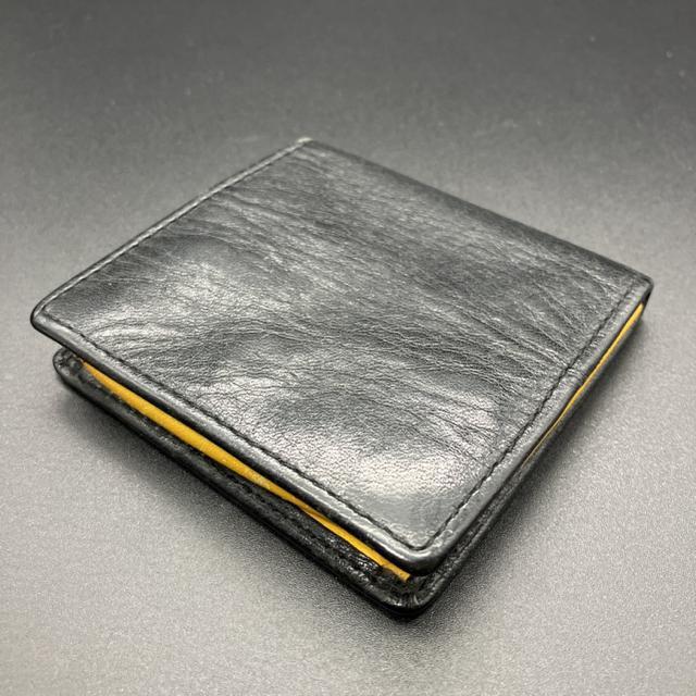 即決 風水 コインケース 小銭入れ ブラック イエロー < 男性ファッション  即決 風水 コインケース 小銭入れ ブラック イエロー < 男性ファッションの