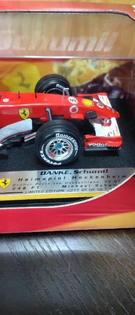 1/18Ferrari248F1M.schumacher.DANKE.schumi!  zr[ 