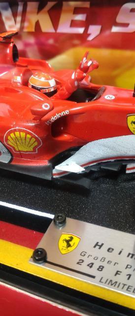 1/18Ferrari248F1M.schumacher.DANKE.schumi!  zr[ 