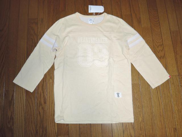 新品 BEDWIN & THE HEARTBREAKERS ベドウィン 7部丈 ロンTシャツ 2 フットボールTEE カットソー < ブランド  新品 BEDWIN & THE HEARTBREAKERS ベドウィン 7部丈 ロンTシャツ 2 フットボールTEE カットソー  < ブランドの