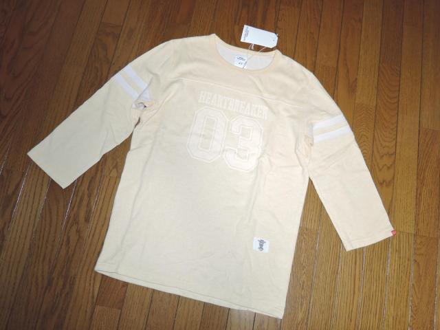 新品 BEDWIN & THE HEARTBREAKERS ベドウィン 7部丈 ロンTシャツ 2 フットボールTEE カットソー < ブランド  新品 BEDWIN & THE HEARTBREAKERS ベドウィン 7部丈 ロンTシャツ 2 フットボールTEE カットソー < ブランドの