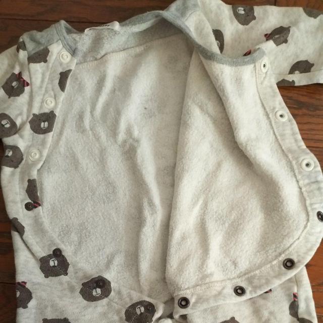 70サイズ ロンパース 長袖長パンツ 鰍ラべ < キッズ/ベビー 70サイズ ロンパース 長袖長パンツ 鰍ラべ < キッズ/ベビーの