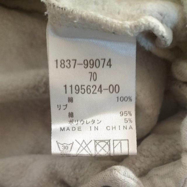 70サイズ ロンパース 長袖長パンツ 鰍ラべ < キッズ/ベビー 70サイズ ロンパース 長袖長パンツ 鰍ラべ < キッズ/ベビーの