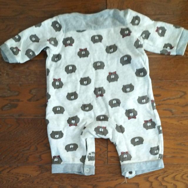 70サイズ ロンパース 長袖長パンツ 鰍ラべ < キッズ/ベビー 70サイズ ロンパース 長袖長パンツ 鰍ラべ < キッズ/ベビーの