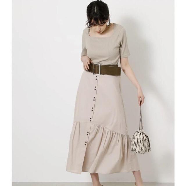 ◆AZUL by moussy/アズール◆スリットマーメイドスカート★ベージュS*秋コーデ♪ < ブランド  ◆AZUL by moussy/アズール◆スリットマーメイドスカート★ベージュS*秋コーデ♪ < ブランドの