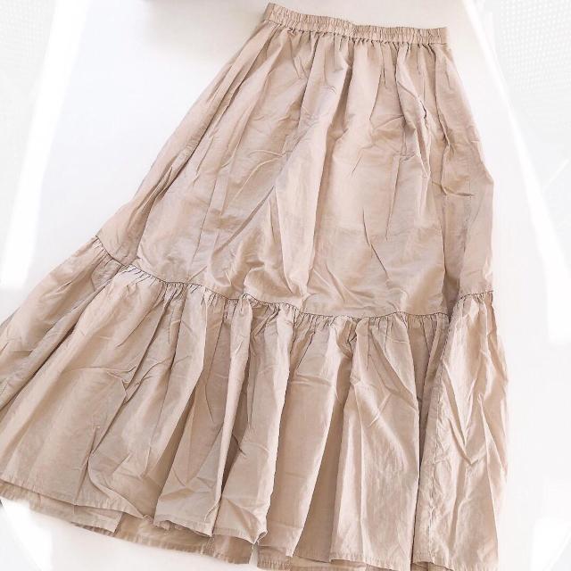 ◆AZUL by moussy/アズール◆スリットマーメイドスカート★ベージュS*秋コーデ♪ < ブランド  ◆AZUL by moussy/アズール◆スリットマーメイドスカート★ベージュS*秋コーデ♪ < ブランドの