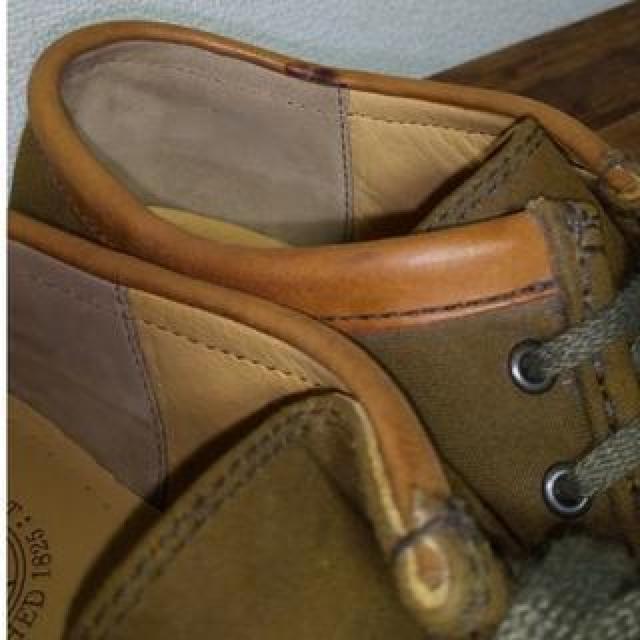 古着 Clarks クラークス ワラビー キャンバス british millerain社 28 < 男性ファッション  古着 Clarks クラークス ワラビー キャンバス british millerain社 28 < 男性ファッションの