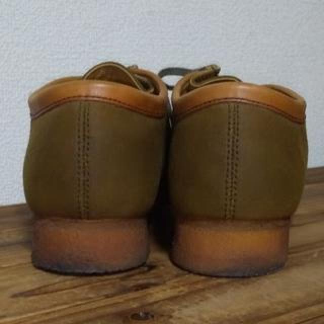 古着 Clarks クラークス ワラビー キャンバス british millerain社 28 < 男性ファッション  古着 Clarks クラークス ワラビー キャンバス british millerain社 28 < 男性ファッションの