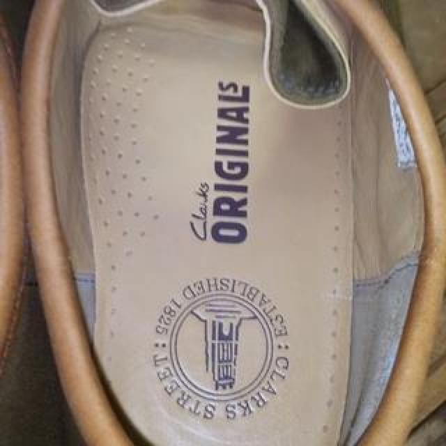 古着 Clarks クラークス ワラビー キャンバス british millerain社 28 < 男性ファッション  古着 Clarks クラークス ワラビー キャンバス british millerain社 28 < 男性ファッションの