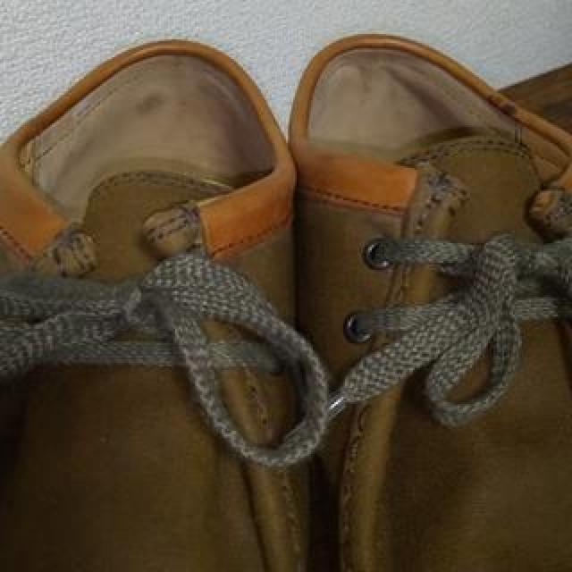古着 Clarks クラークス ワラビー キャンバス british millerain社 28 < 男性ファッション  古着 Clarks クラークス ワラビー キャンバス british millerain社 28 < 男性ファッションの