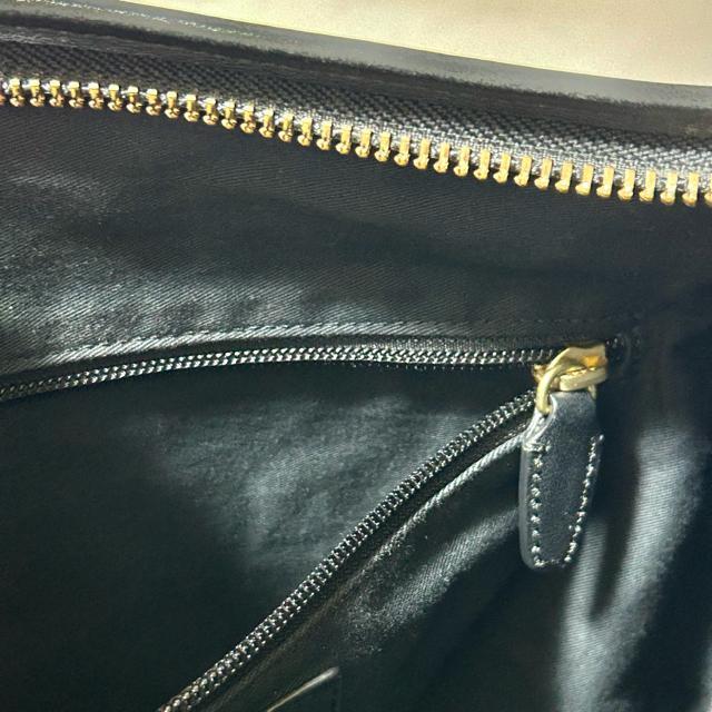 COACH �R�[�` ���O�r�[ �X�g���C�v �V�����_�[�o�b�O �o�b�O F21180 ���U�[ �u���b�N �u���E�� ���f�B�[�X �� �u�����h�� 