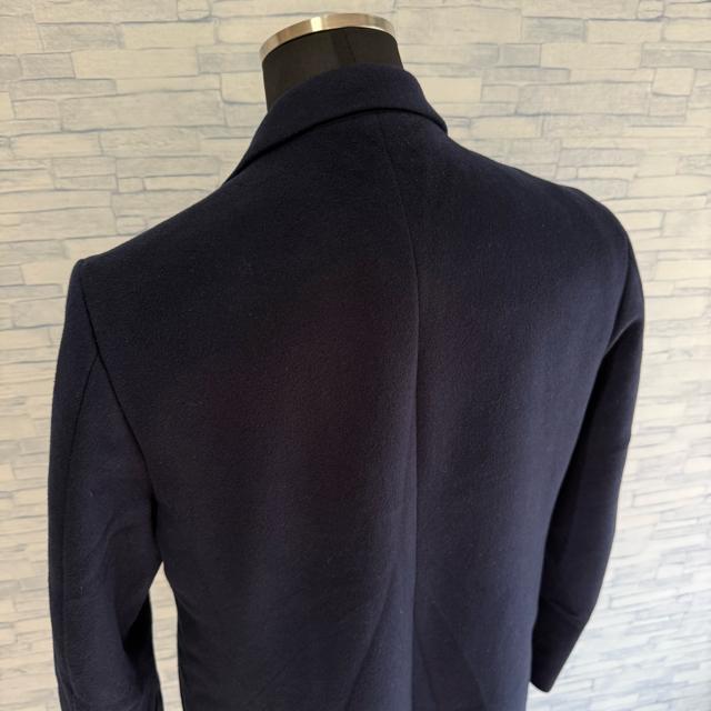 BEAUTY&YOUTH UNITED ARROWS メンズ ウール混 チェスターコート ネイビー M < 男性ファッション BEAUTY&YOUTH UNITED ARROWS メンズ ウール混 チェスターコート ネイビー M < 男性ファッションの