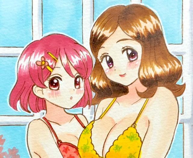 自作イラスト/プリキュア/花寺のどか&花寺やすこ/下着 < アニメ/コミック/キャラクター 自作イラスト/プリキュア/花寺のどか&花寺やすこ/下着 < アニメ/コミック/キャラクターの