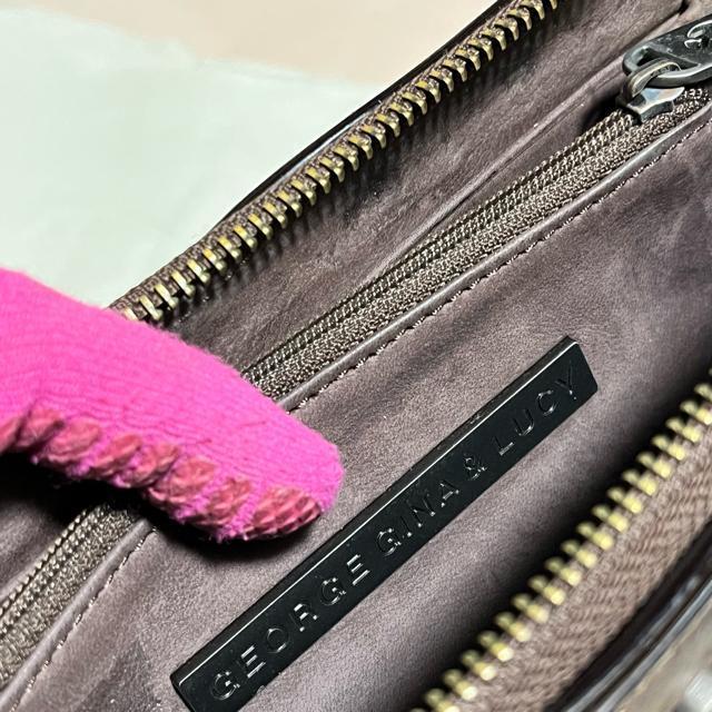 【希少】GEORGE GINA & LUCY レザー 長財布 ラウンドファスナー < 女性ファッション 【希少】GEORGE GINA & LUCY レザー 長財布 ラウンドファスナー < 女性ファッションの