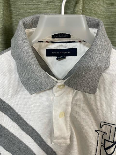 TOMMY HILFIGER �g�~�[�q���t�B�K�[ �|���V���c LG �z���C�g�~�O���[ �����|���V���c TOMMY �|���V���c L �� �u�����h�� 