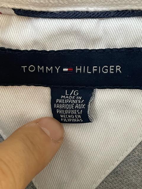 TOMMY HILFIGER �g�~�[�q���t�B�K�[ �|���V���c LG �z���C�g�~�O���[ �����|���V���c TOMMY �|���V���c L �� �u�����h�� 
