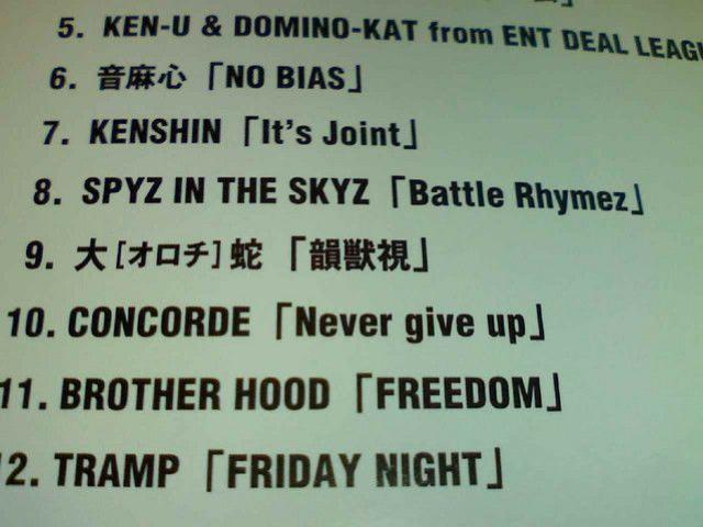 《MASTER》KEN-U DOMINO-KAT RICE 音麻心 マルガリマイクレゲエ REGGAE ジャパレゲ ヒップホップ < CD/DVD/ビデオ  《MASTER》KEN-U DOMINO-KAT RICE 音麻心 マルガリマイクレゲエ REGGAE ジャパレゲ ヒップホップ < CD/DVD/ビデオの