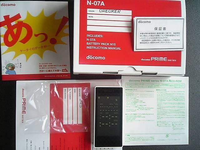 N-07A/N07A*c@ Vigp*B.:*󏭂ȃ`FbJ[F  Ɠd/AV 