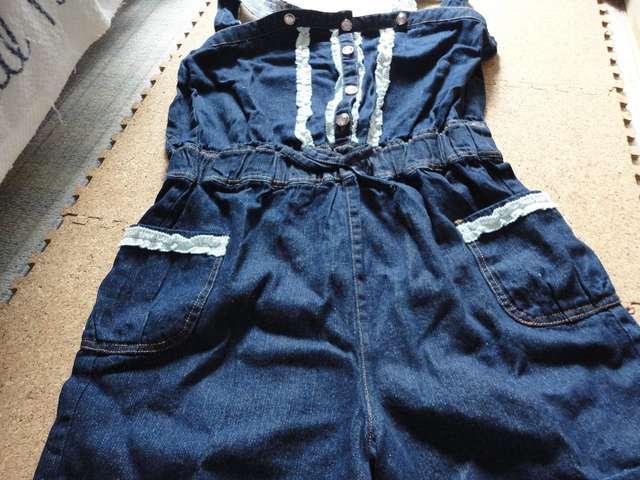 【160】 デニムパンツワンピ 【即決送料込み】 < キッズ/ベビー 【160】 デニムパンツワンピ 【即決送料込み】 < キッズ/ベビーの