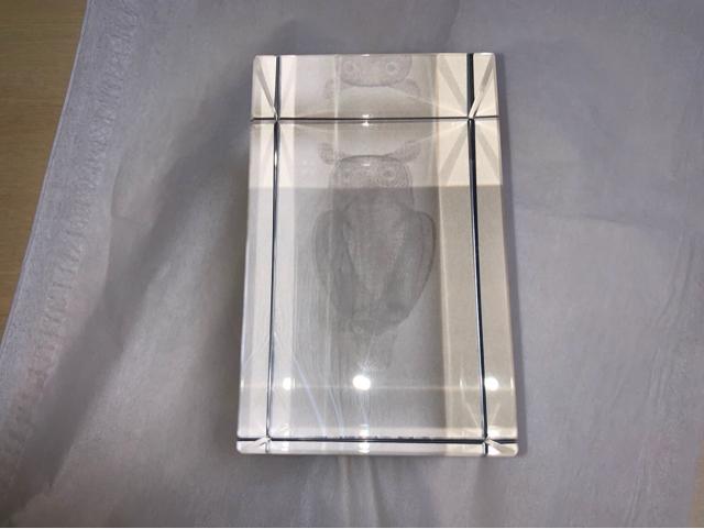 CRYSTAL ART ふくろう 未使用 < インテリア/ライフ  CRYSTAL ART ふくろう 未使用 < インテリア/ライフの