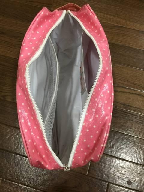 キャスキッドソン ピンク水玉 ビニールコーティング シューズ鞄 < ブランド  キャスキッドソン ピンク水玉 ビニールコーティング シューズ鞄 < ブランドの