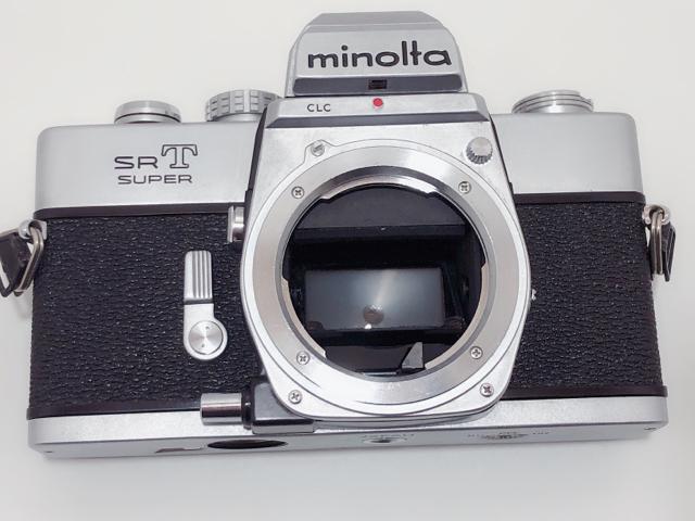 Z152 MINOLTA �~�m���^ SRT SUPER �t�C�����J���� �{�f�B ����i �� �Ɠd/AV�� 