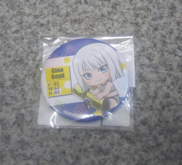 送料無料!ダンベル何キロ持てる? 缶バッジ ジーナ・ボイド < アニメ/コミック/キャラクター  送料無料!ダンベル何キロ持てる? 缶バッジ ジーナ・ボイド < アニメ/コミック/キャラクターの