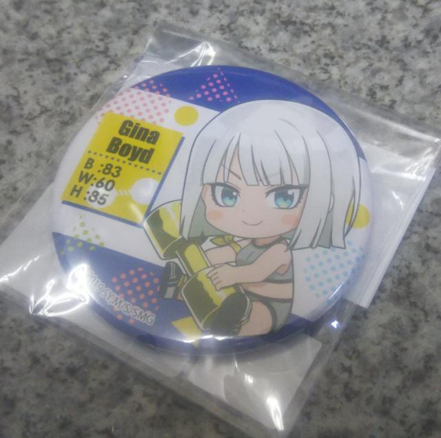 送料無料!ダンベル何キロ持てる? 缶バッジ ジーナ・ボイド < アニメ/コミック/キャラクター  送料無料!ダンベル何キロ持てる? 缶バッジ ジーナ・ボイド < アニメ/コミック/キャラクターの
