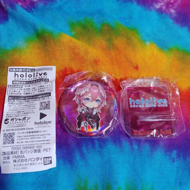 □ホロライブ□鷹嶺ルイ□開催記念缶バッジ&スタンドD□2023□たかね るい□ < アニメ/コミック/キャラクター  □ホロライブ□鷹嶺ルイ□開催記念缶バッジ&スタンドD□2023□たかね るい□  < アニメ/コミック/キャラクターの