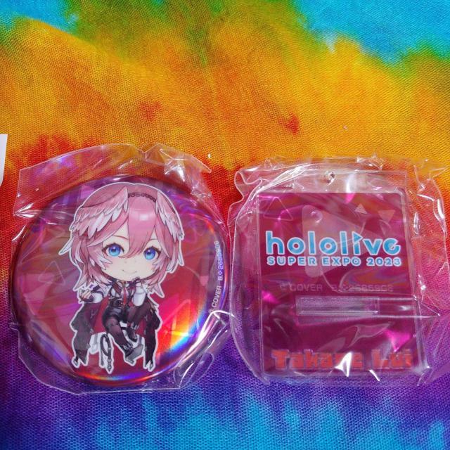 □ホロライブ□鷹嶺ルイ□開催記念缶バッジ&スタンドD□2023□たかね るい□ < アニメ/コミック/キャラクター  □ホロライブ□鷹嶺ルイ□開催記念缶バッジ&スタンドD□2023□たかね るい□ < アニメ/コミック/キャラクターの