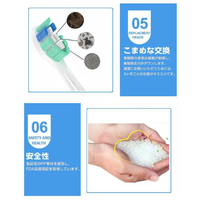 電動歯ブラシヘッド 歯垢除去 替えブラシ 4個セット 口臭対策 フィリップス 互換 ソニッケアー 個別包装 ステイン プラーク除去 < ヘルス/ビューティー  電動歯ブラシヘッド 歯垢除去 替えブラシ 4個セット 口臭対策 フィリップス 互換 ソニッケアー 個別包装 ステイン プラーク除去 < ヘルス/ビューティーの