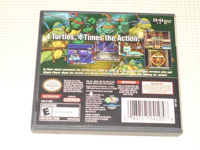DS★TEENAGE MUTANT NINJA TURTLES 3 MUTANT NIGHTMARE 海外版 < ゲーム本体/ソフト  DS★TEENAGE MUTANT NINJA TURTLES 3 MUTANT NIGHTMARE 海外版 < ゲーム本体/ソフトの