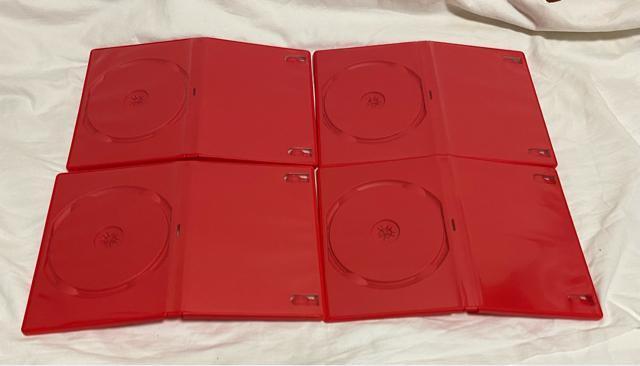 DVD空ケース 赤色 4枚 未使用品 < CD/DVD/ビデオ  DVD空ケース 赤色 4枚 未使用品 < CD/DVD/ビデオの