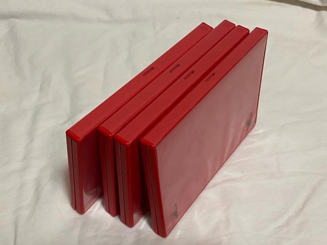 DVD空ケース 赤色 4枚 未使用品 < CD/DVD/ビデオ  DVD空ケース 赤色 4枚 未使用品 < CD/DVD/ビデオの