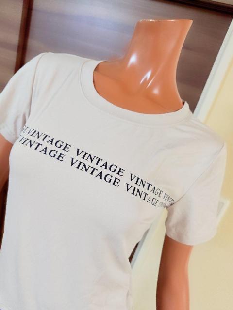 新品★M〜2L★VINTAGE★ベージュTシャツ★ < 女性ファッション  新品★M〜2L★VINTAGE★ベージュTシャツ★ < 女性ファッションの