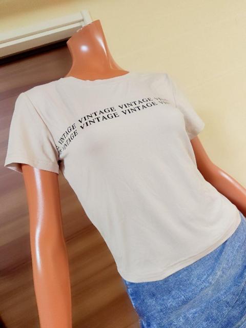 新品★M〜2L★VINTAGE★ベージュTシャツ★ < 女性ファッション  新品★M〜2L★VINTAGE★ベージュTシャツ★ < 女性ファッションの