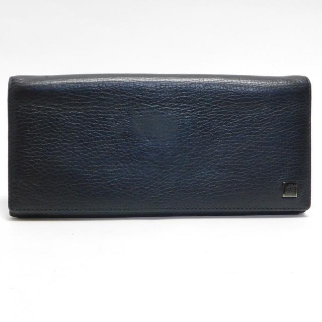 1000円 dunhill ダンヒル 二つ折り長財布 レザー 黒メンズ スペイン製 正規品 < ブランド 1000円 dunhill ダンヒル 二つ折り長財布 レザー 黒メンズ スペイン製 正規品 < ブランドの