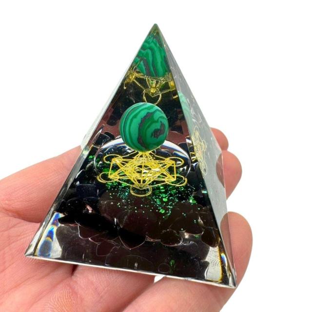 オルゴナイト 森羅万象 星 六芒星 緑球体 置物 ストーン 生命エネルギー < インテリア/ライフ オルゴナイト 森羅万象 星 六芒星 緑球体 置物 ストーン 生命エネルギー < インテリア/ライフの