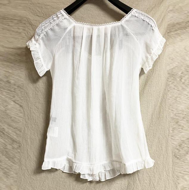 美品 ミッシュマッシュ MISCH MASCH 花柄 レース フリル ブラウス キャミソール セット < ブランド 美品 ミッシュマッシュ MISCH MASCH 花柄 レース フリル ブラウス キャミソール セット < ブランドの