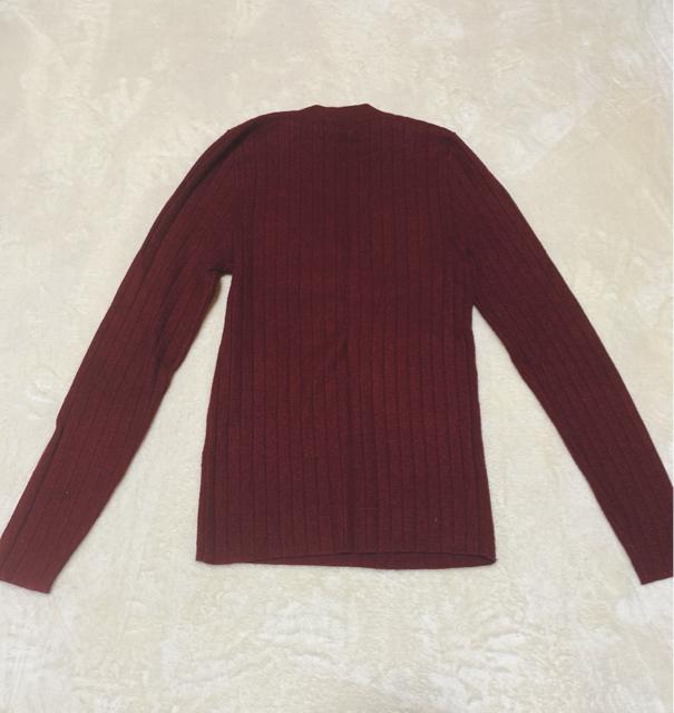 INGNI*パールビジューリブニットトップス*ボルドー < ブランド  INGNI*パールビジューリブニットトップス*ボルドー < ブランドの