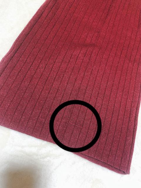 INGNI*パールビジューリブニットトップス*ボルドー < ブランド  INGNI*パールビジューリブニットトップス*ボルドー < ブランドの