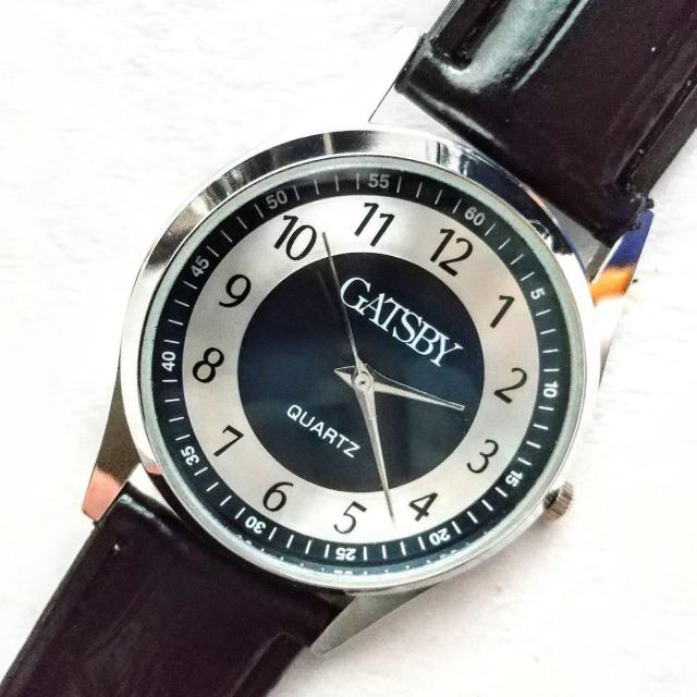 腕時計 ケース径 約38ミリ ギャツビー GATSBY 未使用品 電池交換済み < 男性アクセサリー/時計  腕時計 ケース径 約38ミリ ギャツビー GATSBY 未使用品 電池交換済み  < 男性アクセサリー/時計の