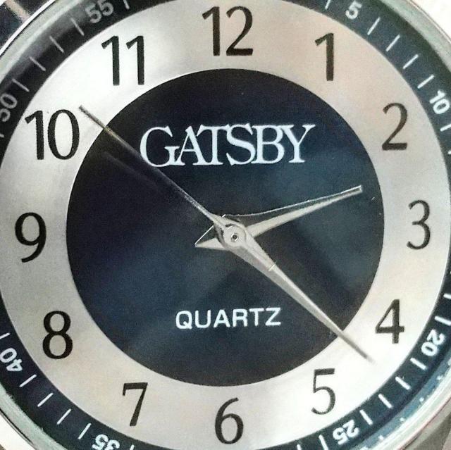 腕時計 ケース径 約38ミリ ギャツビー GATSBY 未使用品 電池交換済み < 男性アクセサリー/時計  腕時計 ケース径 約38ミリ ギャツビー GATSBY 未使用品 電池交換済み < 男性アクセサリー/時計の