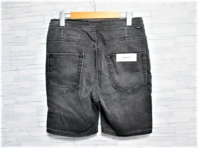 ☆ZARA ソフト デニム スウェット ハーフパンツ 短パン ジョガーパンツ/メンズ/S/黒☆新品☆新作モデル < ブランド ☆ZARA ソフト デニム スウェット ハーフパンツ 短パン ジョガーパンツ/メンズ/S/黒☆新品☆新作モデル < ブランドの