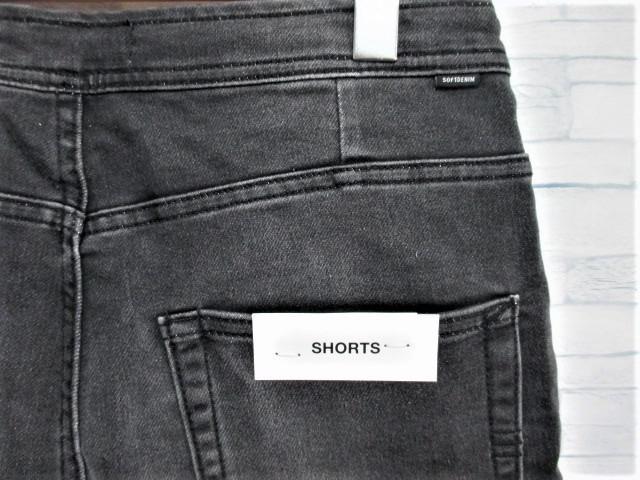 ☆ZARA ソフト デニム スウェット ハーフパンツ 短パン ジョガーパンツ/メンズ/S/黒☆新品☆新作モデル < ブランド ☆ZARA ソフト デニム スウェット ハーフパンツ 短パン ジョガーパンツ/メンズ/S/黒☆新品☆新作モデル < ブランドの