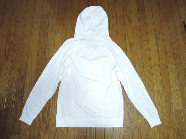 MARBLES マーブルズ × M エム 薄手 スウェット パーカー S 白 ロゴ LOGO プルオーバー HOODIE TMT < ブランド  MARBLES マーブルズ × M エム 薄手 スウェット パーカー S 白 ロゴ LOGO プルオーバー HOODIE TMT < ブランドの